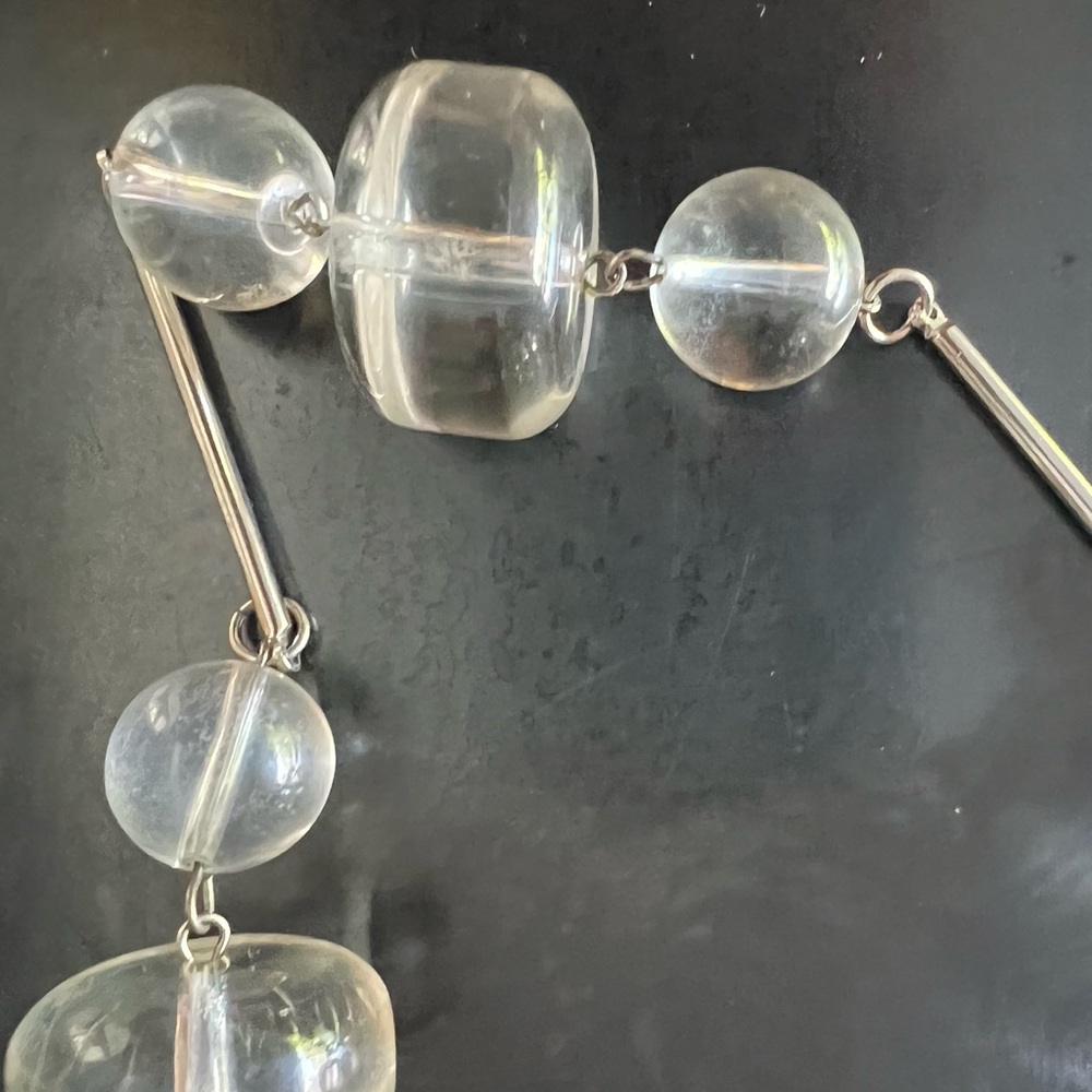 Mid-Century Lucite Necklace